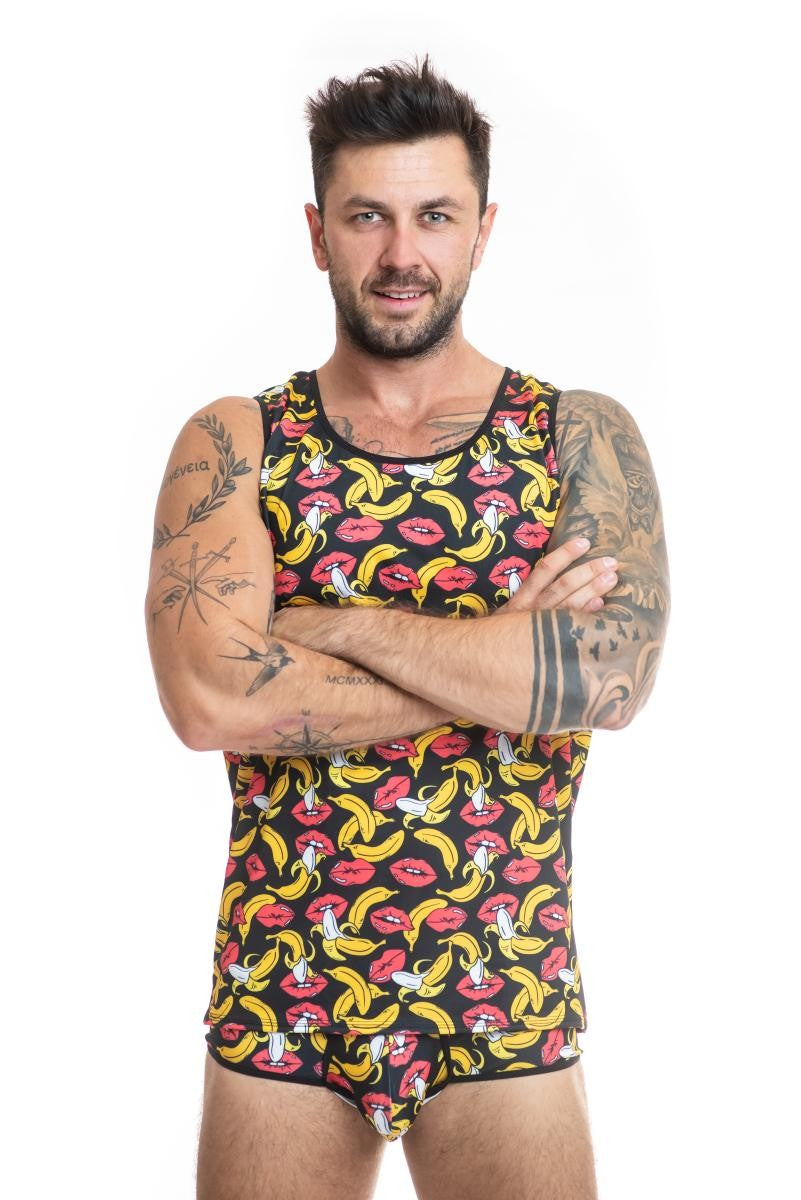 Herren Tank Top 053693 Banana von Anais for Men Herren Tank Top 053693 Banana von Anais for Men